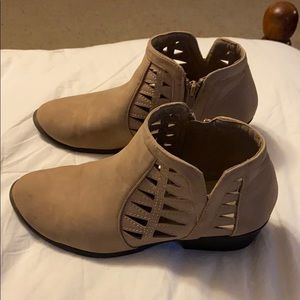 Tan Booties